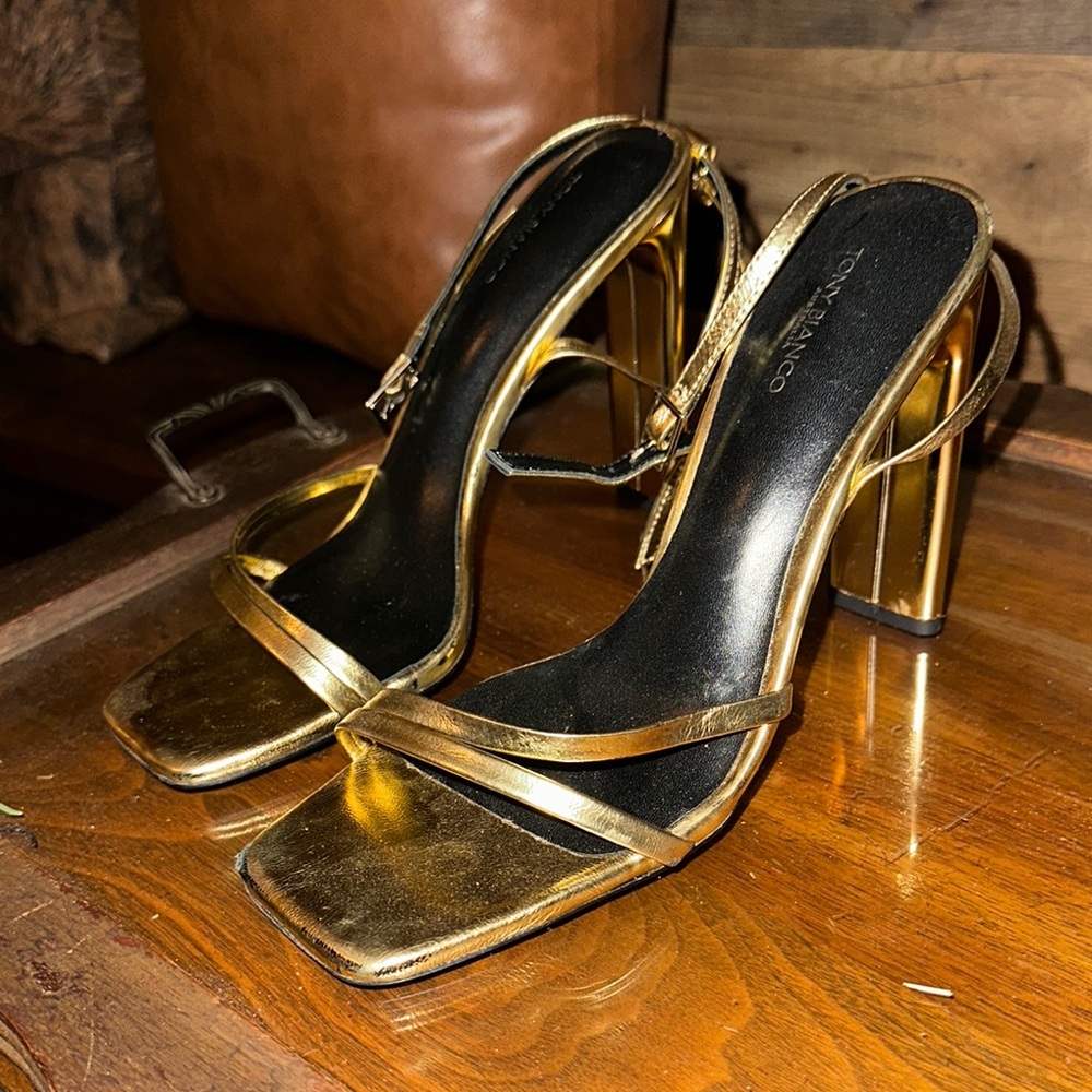 Tony Bianco Gold Women's Heels